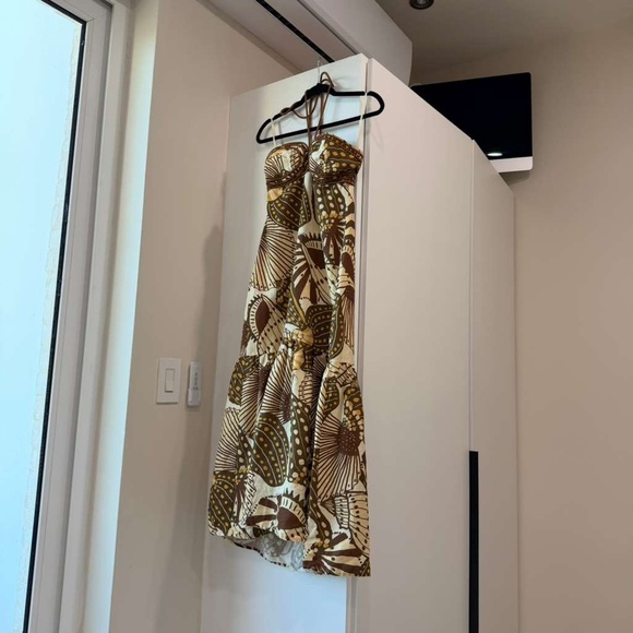 Farm Rio Sand Shell Mix Maxi Dress - Picture 8 of 8